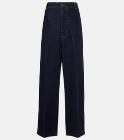 Victoria Beckham High-rise wide-leg jeans