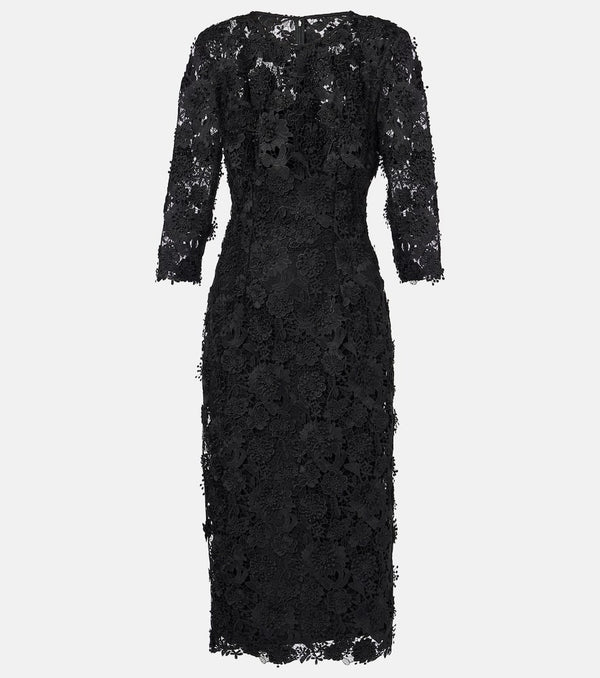 Carolina Herrera Lace midi dress