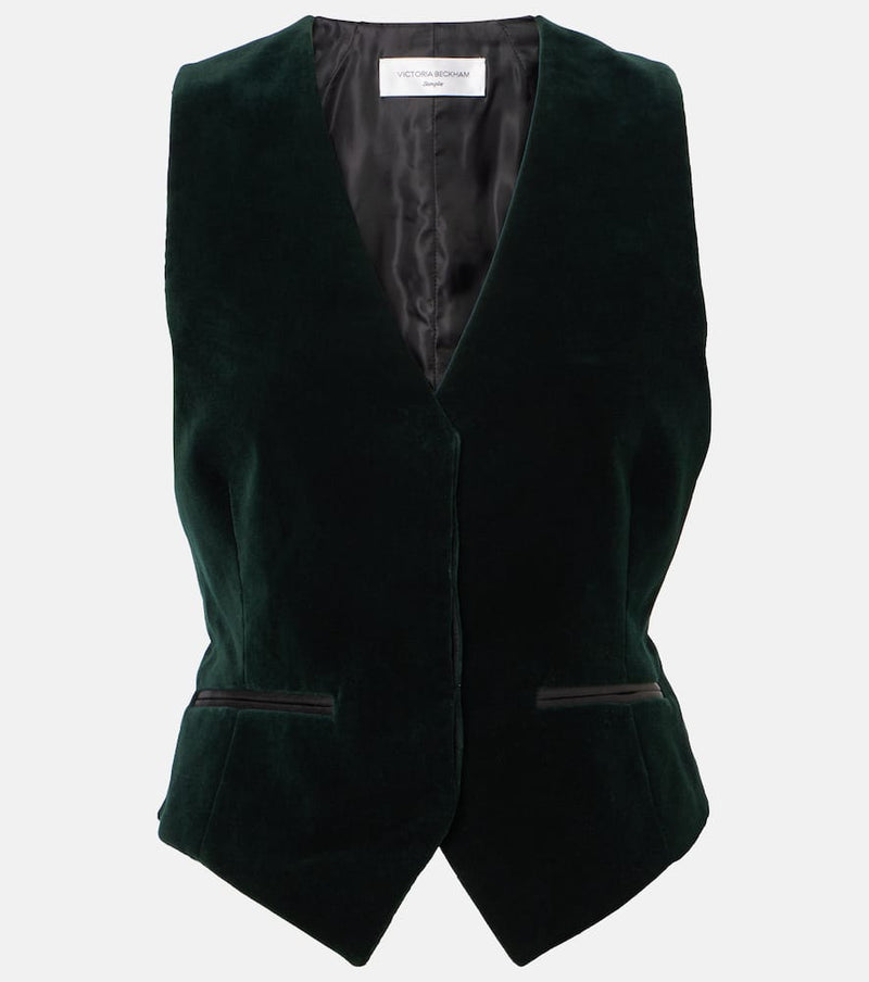 Victoria Beckham Velvet vest