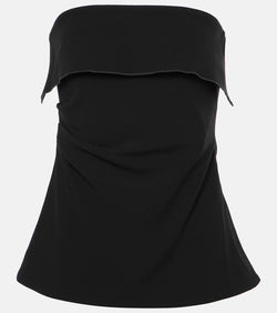 Proenza Schouler Felicity strapless crêpe top