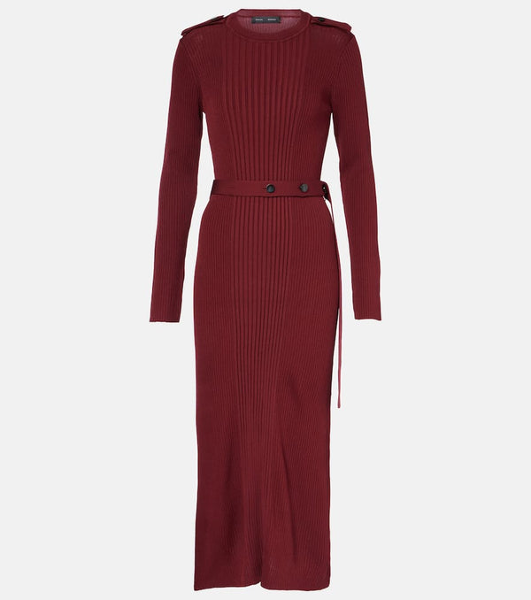 Proenza Schouler Lauryn ribbed-knit midi dress