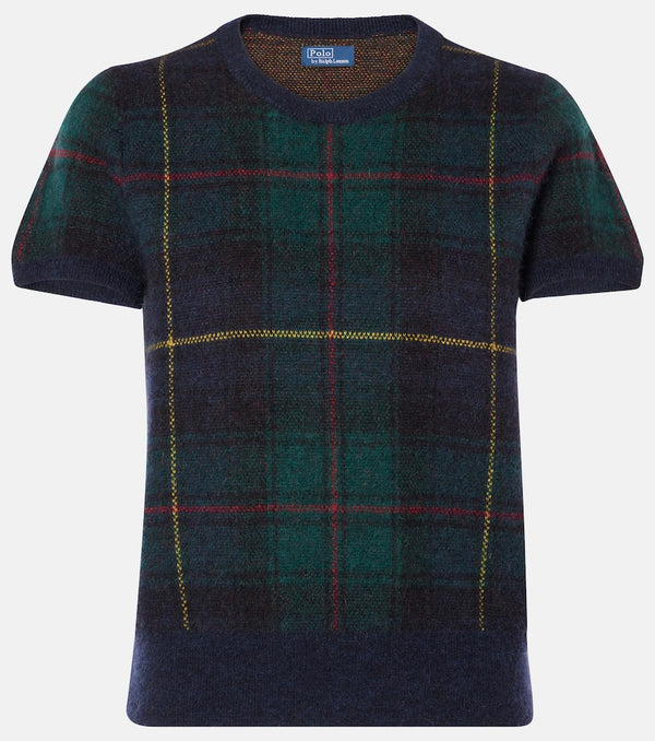 Polo Ralph Lauren Plaid knitted top