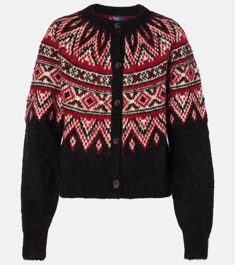 Polo Ralph Lauren Fair Isle alpaca and wool-blend cardigan