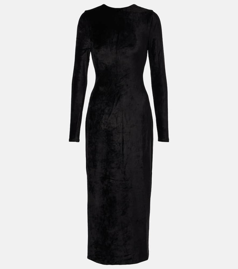 Polo Ralph Lauren Velvet midi dress