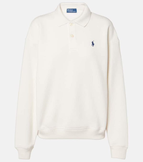 Polo Ralph Lauren Cotton-blend polo sweatshirt