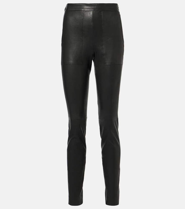 Polo Ralph Lauren Sandy leather leggings