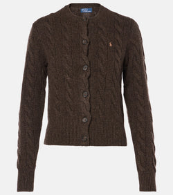 Polo Ralph Lauren Cable-knit wool and cashmere cardigan