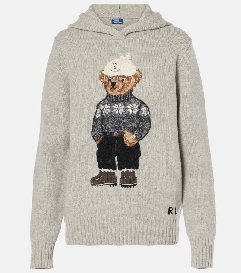 Polo Ralph Lauren Polo Bear wool and cashmere hoodie