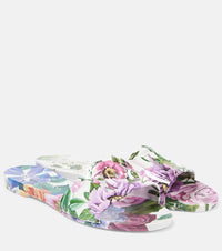 Dolce & Gabbana DG floral cutout sandals