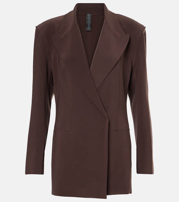 Norma Kamali Belted blazer