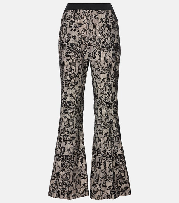 Joseph Tokyo patchwork lace flared pants