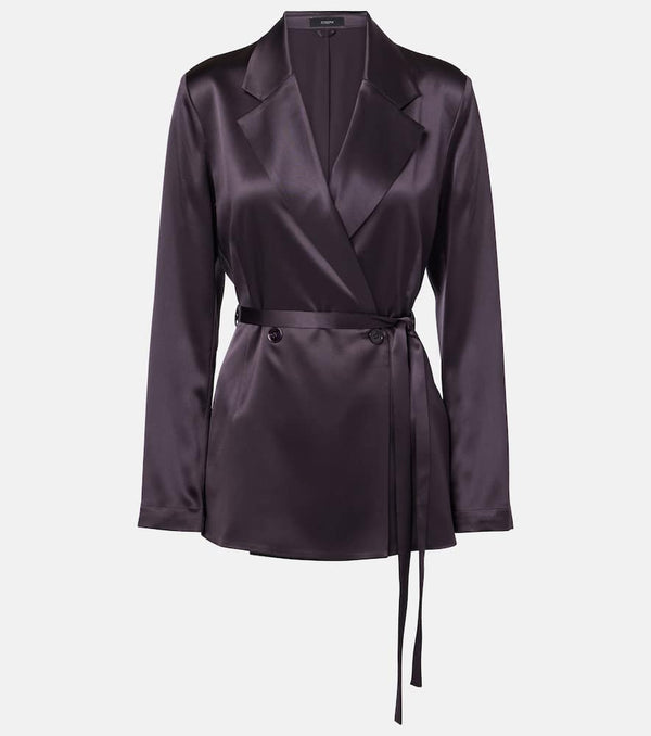 Joseph Joubert silk satin jacket