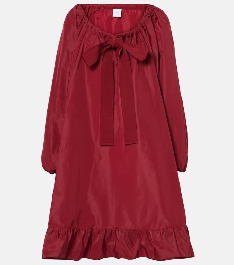 Patou Frill ruffled midi dress