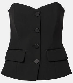 Veronica Beard Arlette peplum corset top