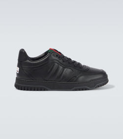 Gucci Re-Web leather sneakers