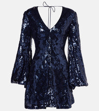 Rotate Sequined minidress