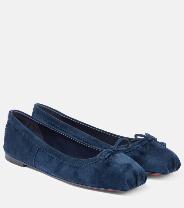 Christian Louboutin Mamadrague suede ballet flats