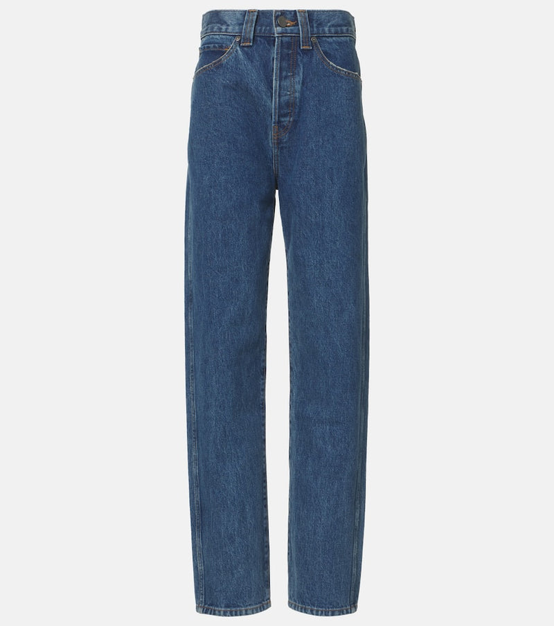 Khaite Corben high-rise tapered jeans