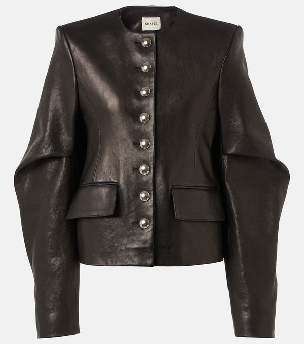 Khaite Darlman leather jacket