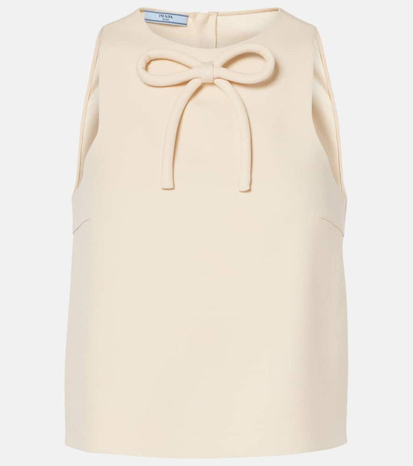 Prada Bow-detail top