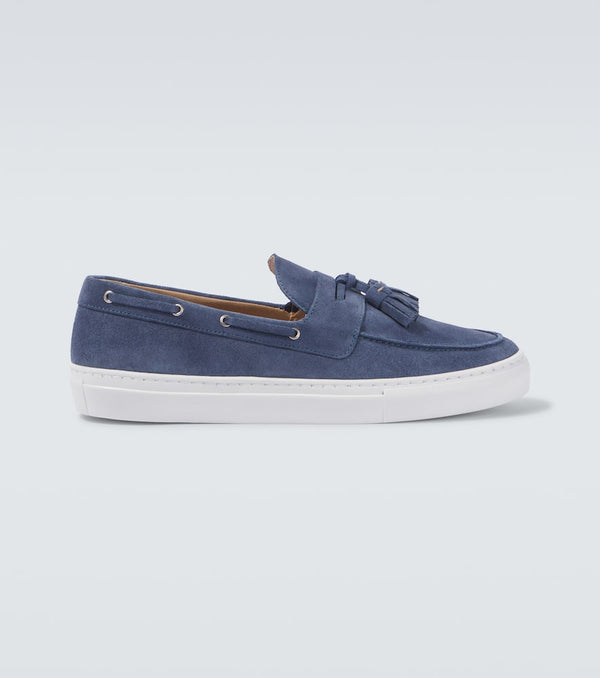 Frescobol Carioca Monta suede boat shoes