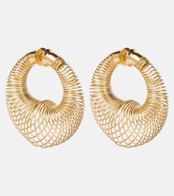 Alaïa Spiral hoop earrings