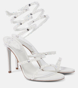 Rene Caovilla 60 embellished leather sandals