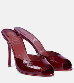 Christian Louboutin Me Dolly patent leather mules