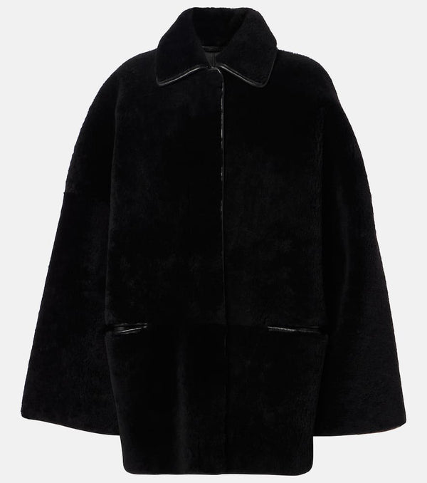 Toteme Oversized shearling jacket