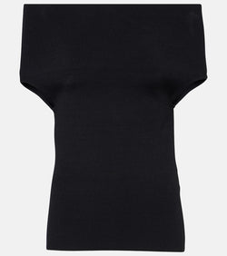 Toteme Knitted off-shoulder top