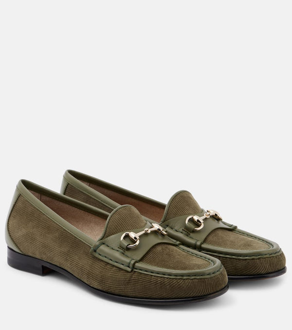 Gucci Horsebit 1953 corduroy loafers