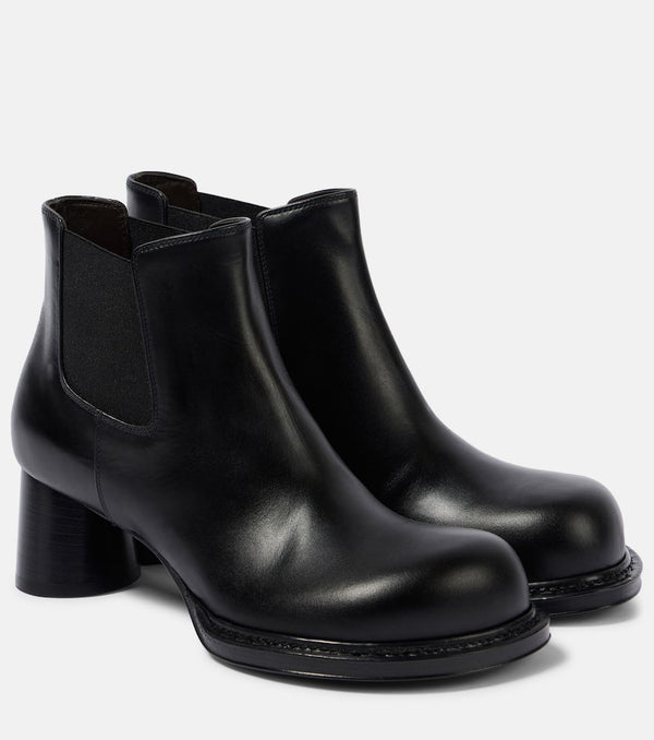 Bottega Veneta Cliff 50 leather ankle boots