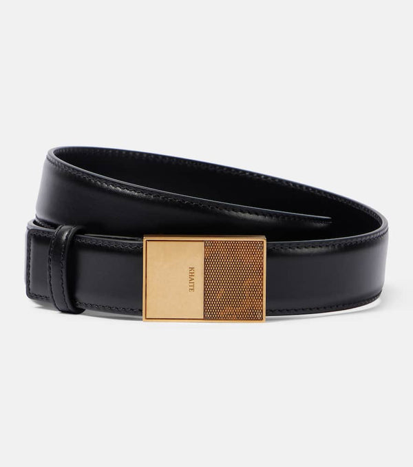 Khaite Elio leather belt