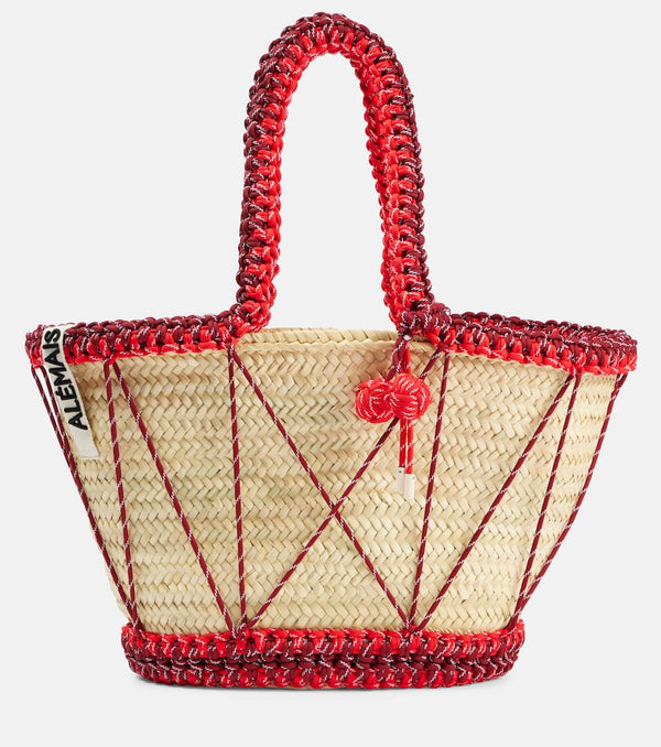 Alémais Lalo Maxi macramé basket bag
