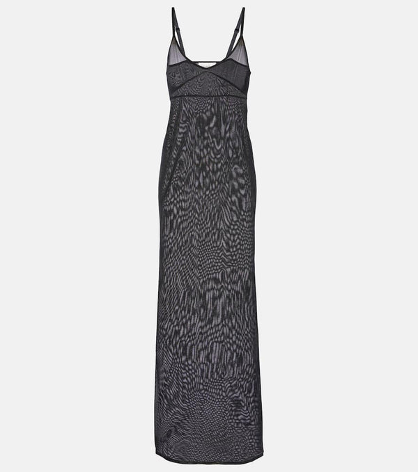 Saint Laurent Jersey slip dress