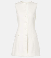 Faithfull Twill linen minidress