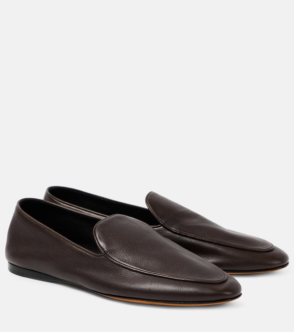 The Row Awar leather loafers