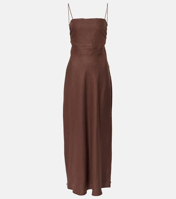 Faithfull Linen maxi dress