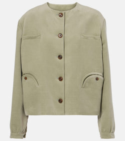 Blazé Milano Jealousy Gliss cotton and linen jacket