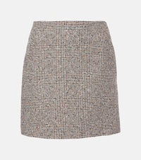 Blaze Milano Coci linen-blend miniskirt