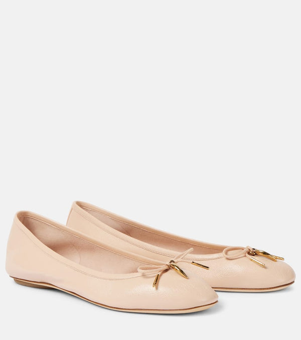 Chloé Iris leather ballet flats