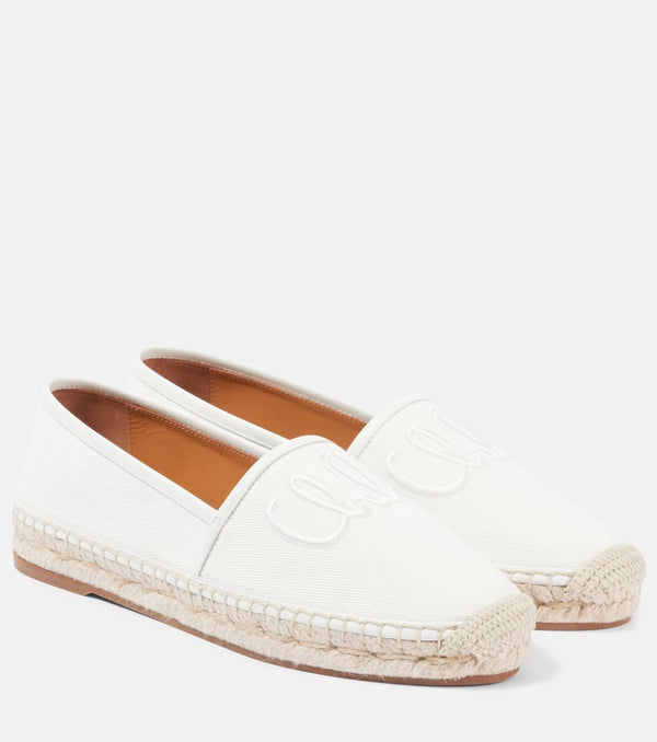 Chloé Isla embroidered espadrilles