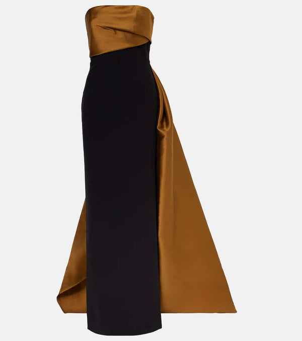 Solace London Kinsley draped gown