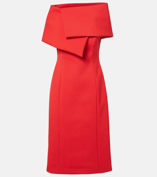 Oscar de la Renta Off-shoulder cocktail dress