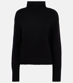 Fforme Julie cropped wool and cashmere sweater