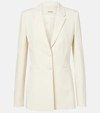 Fforme Bennet wool-blend crepe blazer