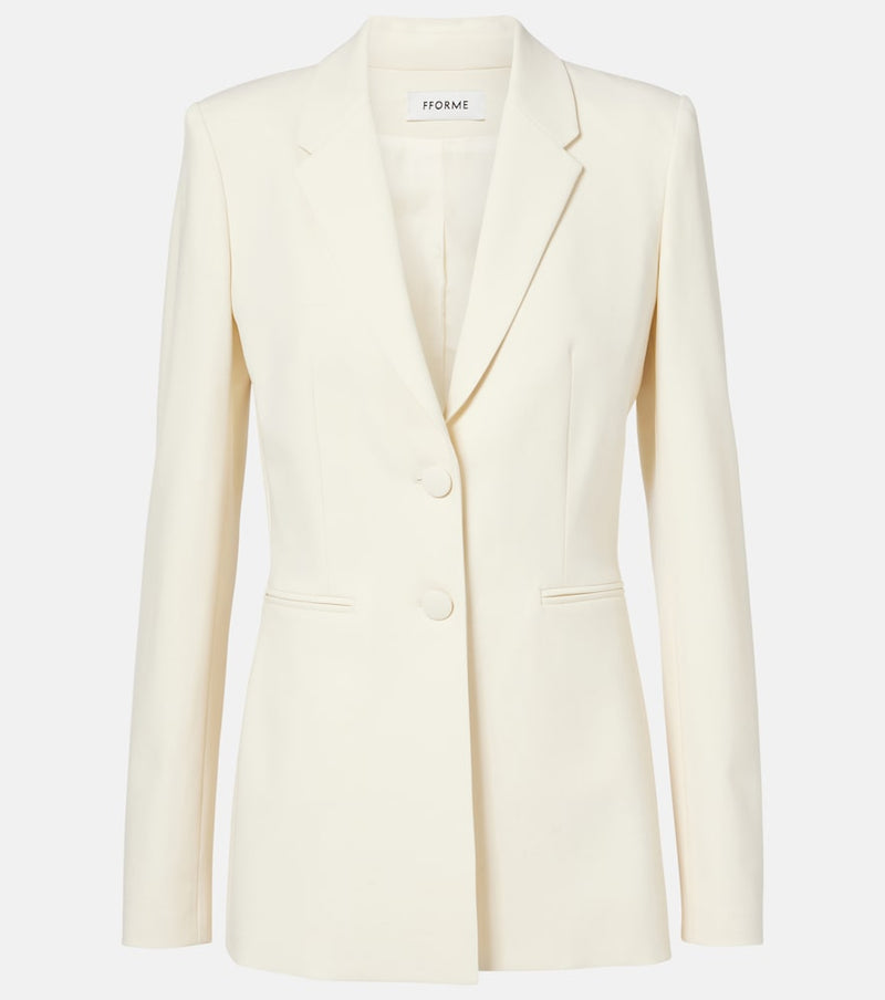 Fforme Bennet wool-blend crepe blazer