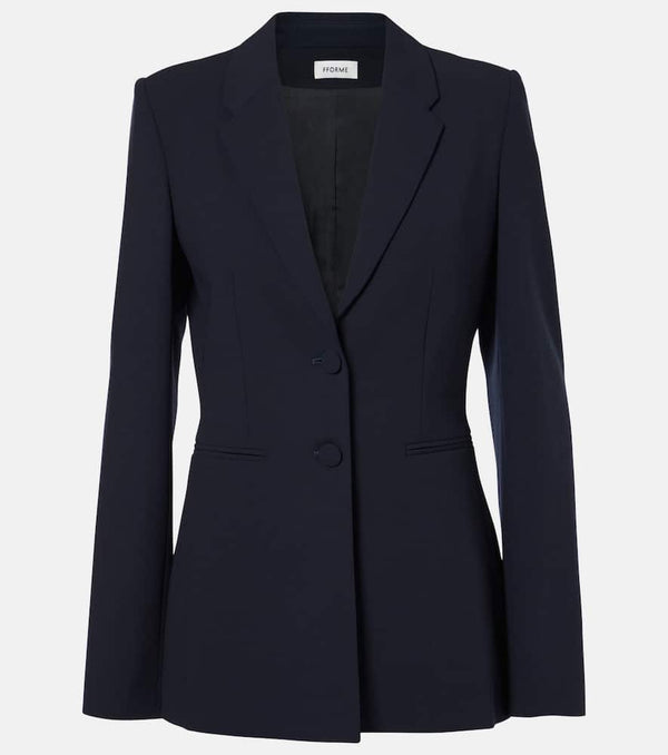 Fforme Bennet wool-blend crêpe blazer