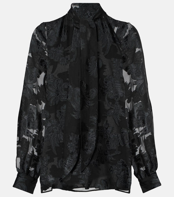 Etro Tie-neck blouse