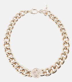 Gucci Gucci Blondie embellished chain necklace